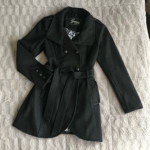 Guess wool pea coat